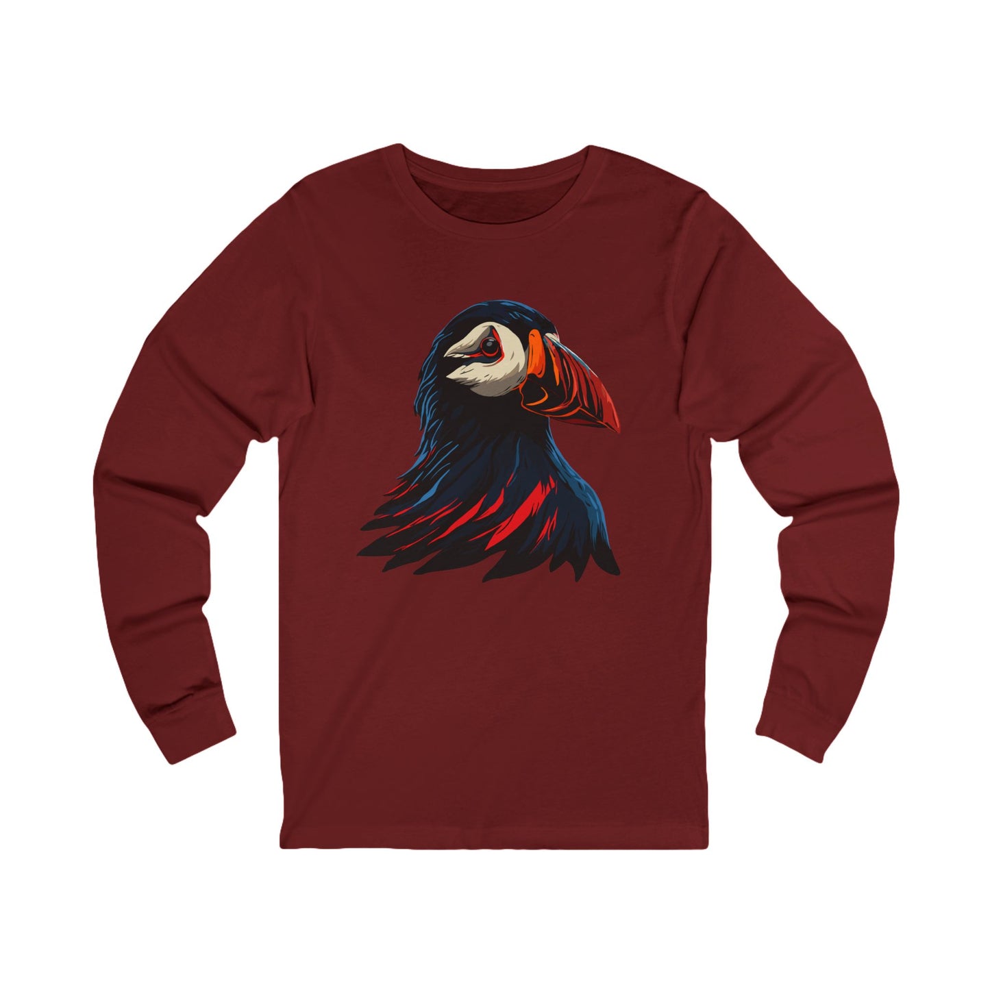 Puffin Icon - Long-Sleeve Tee