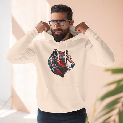 Polar Bear Icon - Fleece Hoodie