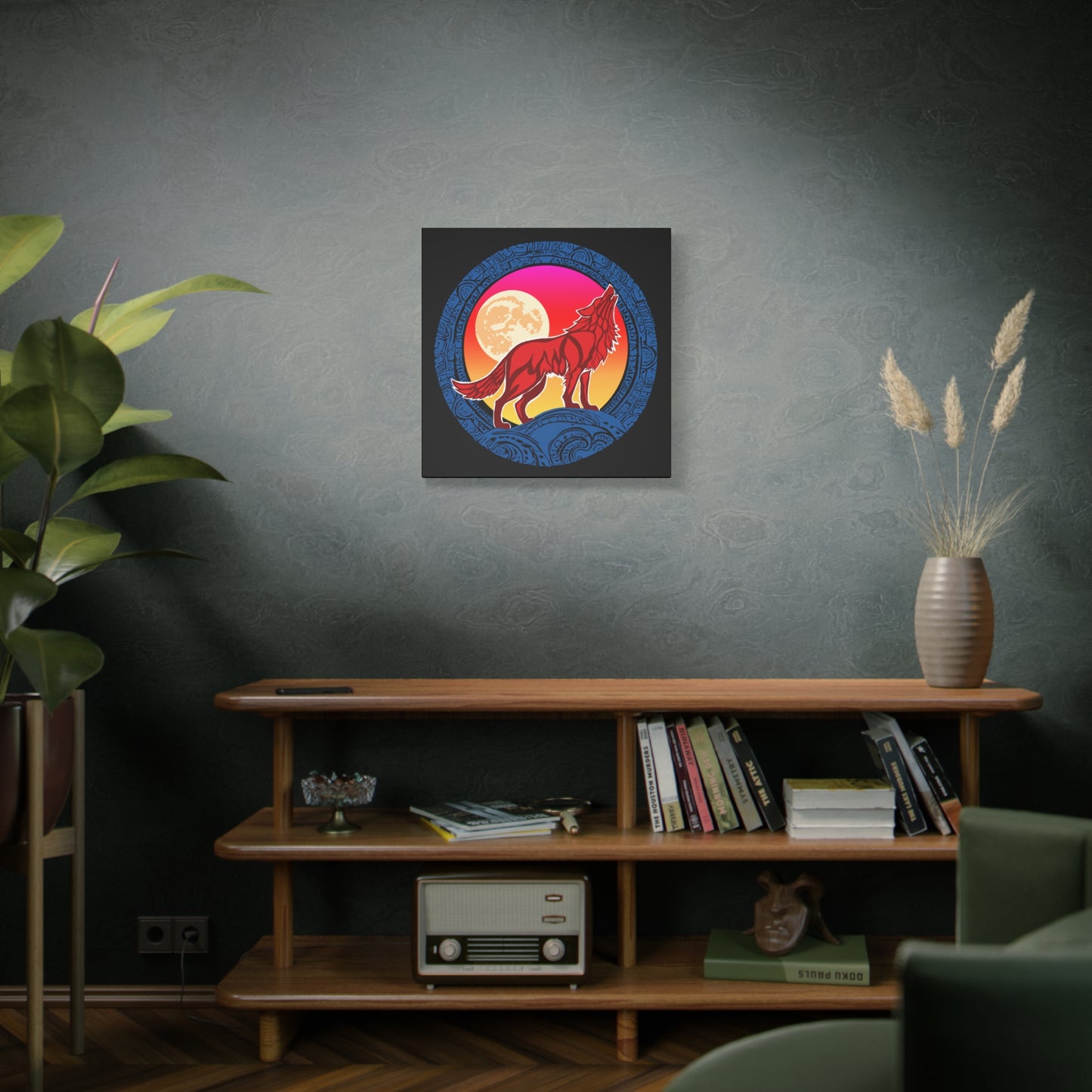 Loyalty Wolf Canvas