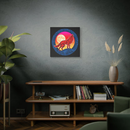Loyalty Wolf Canvas