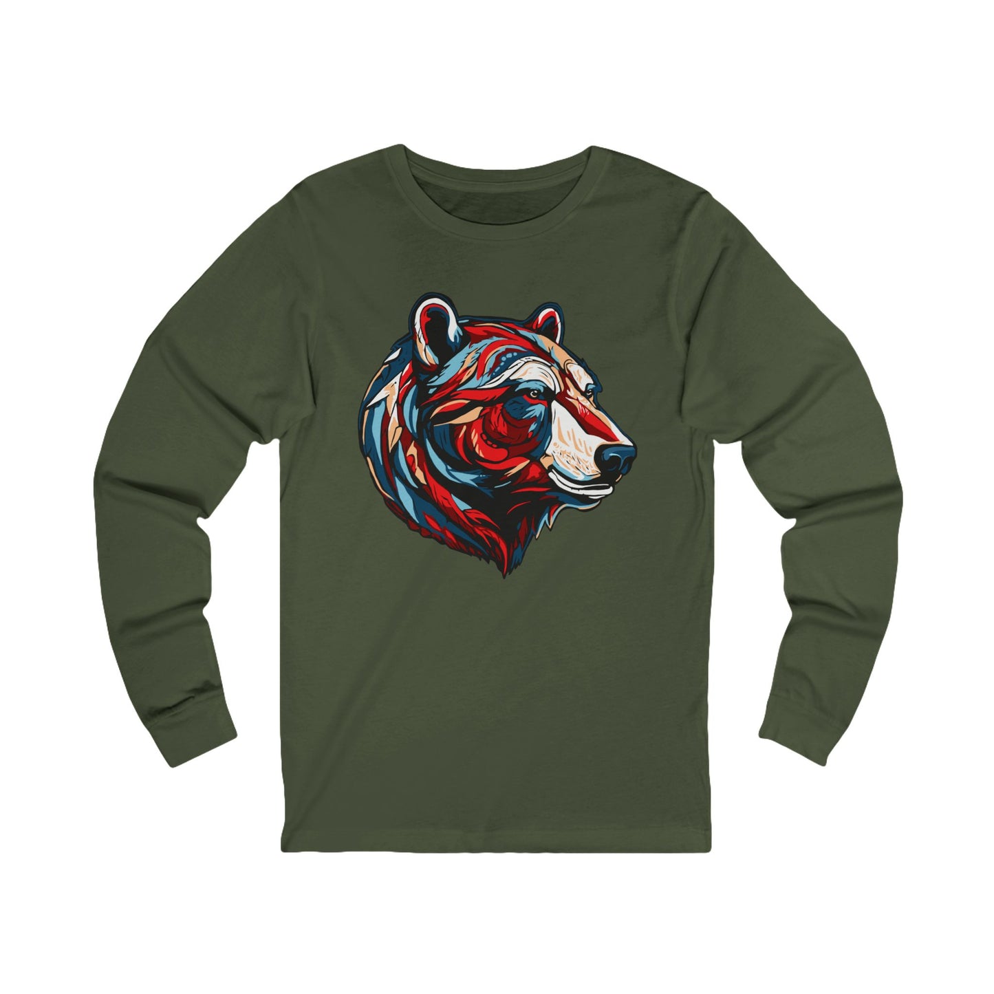 Polar Bear Icon - Long-Sleeve Tee