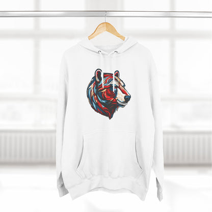Polar Bear Icon - Fleece Hoodie