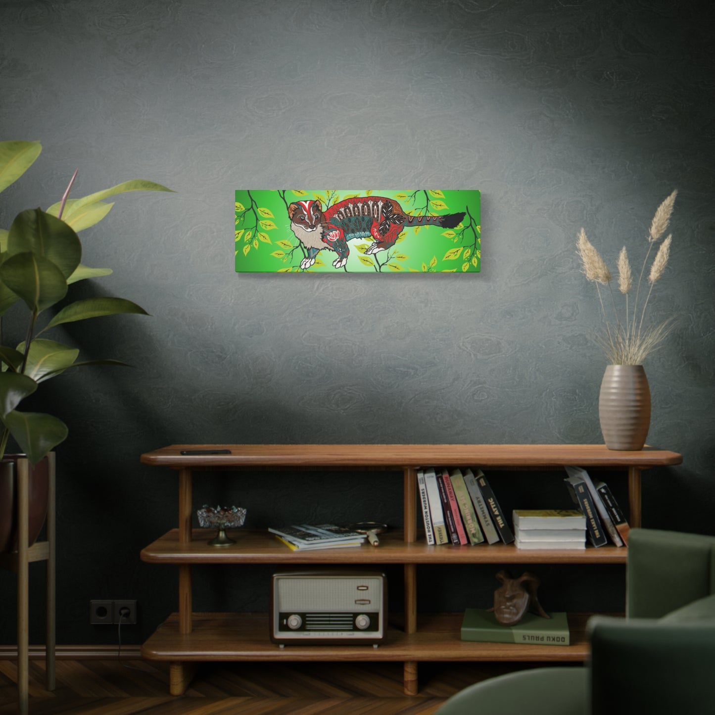 Summer Ermine Canvas