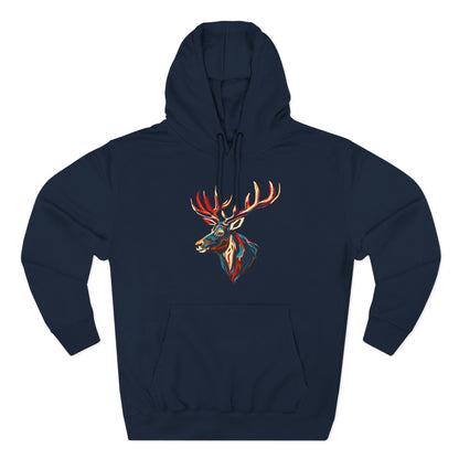 Elk Icon - Fleece Hoodie