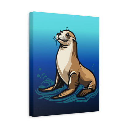 Steller Sea Lion Canvas