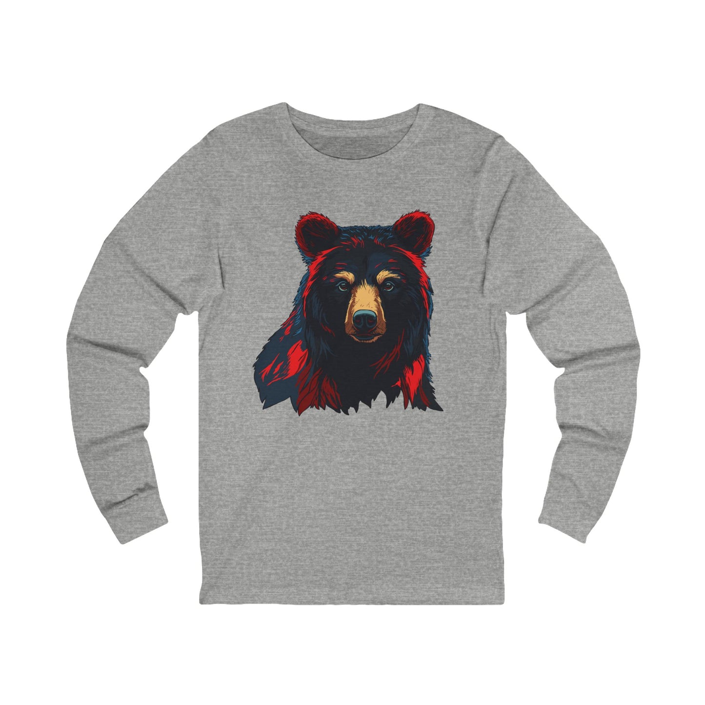Black Bear Icon - Long-Sleeve Tee