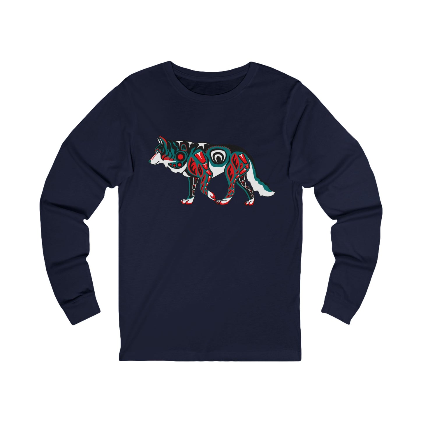 Walking Wolf - Long-Sleeve Tee