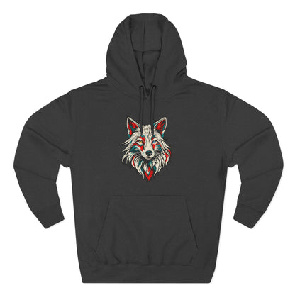Arctic Fox Icon - Fleece Hoodie