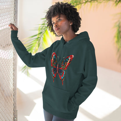 Butterfly Icon - Fleece Hoodie