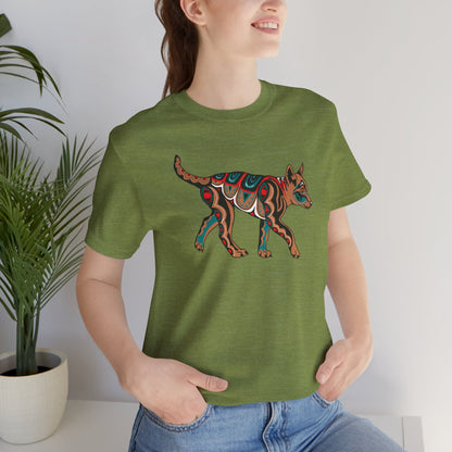 Tan Wolf Pup T-Shirt