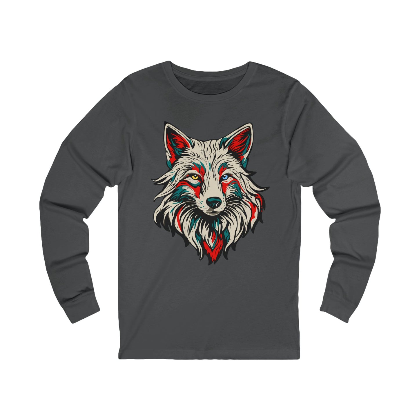 Arctic Fox Icon - Long-Sleeve Tee