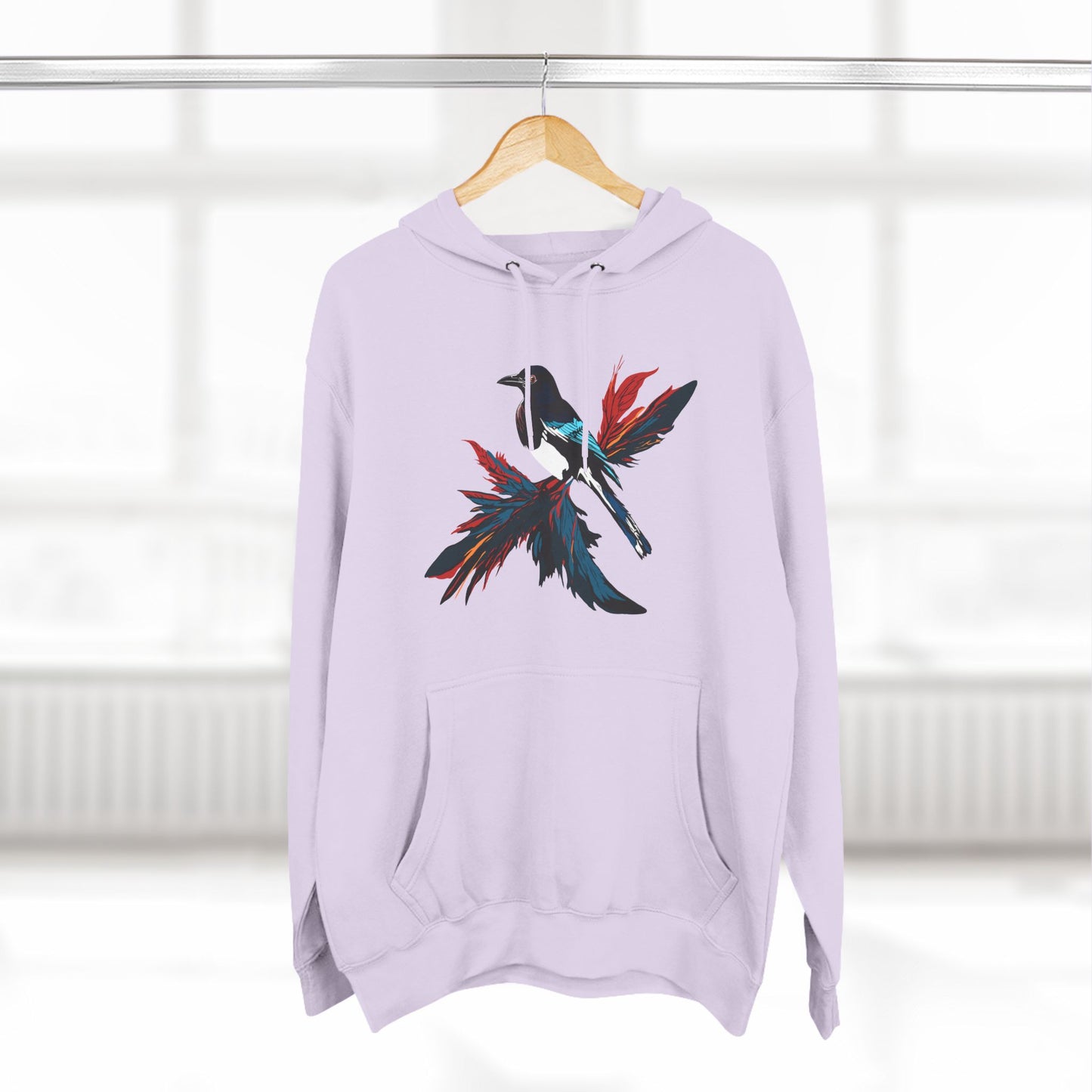 Magpie Icon - Fleece Hoodie