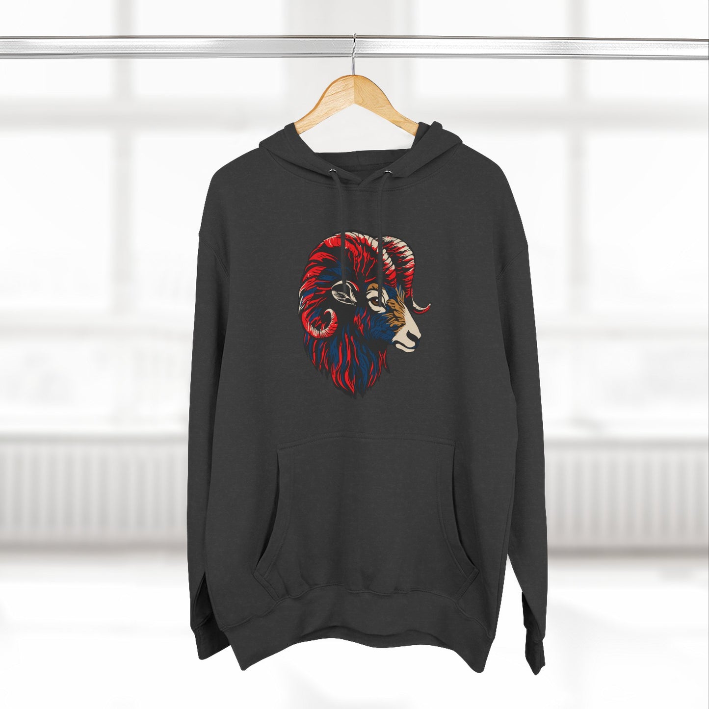 Dall Sheep Icon - Fleece Hoodie