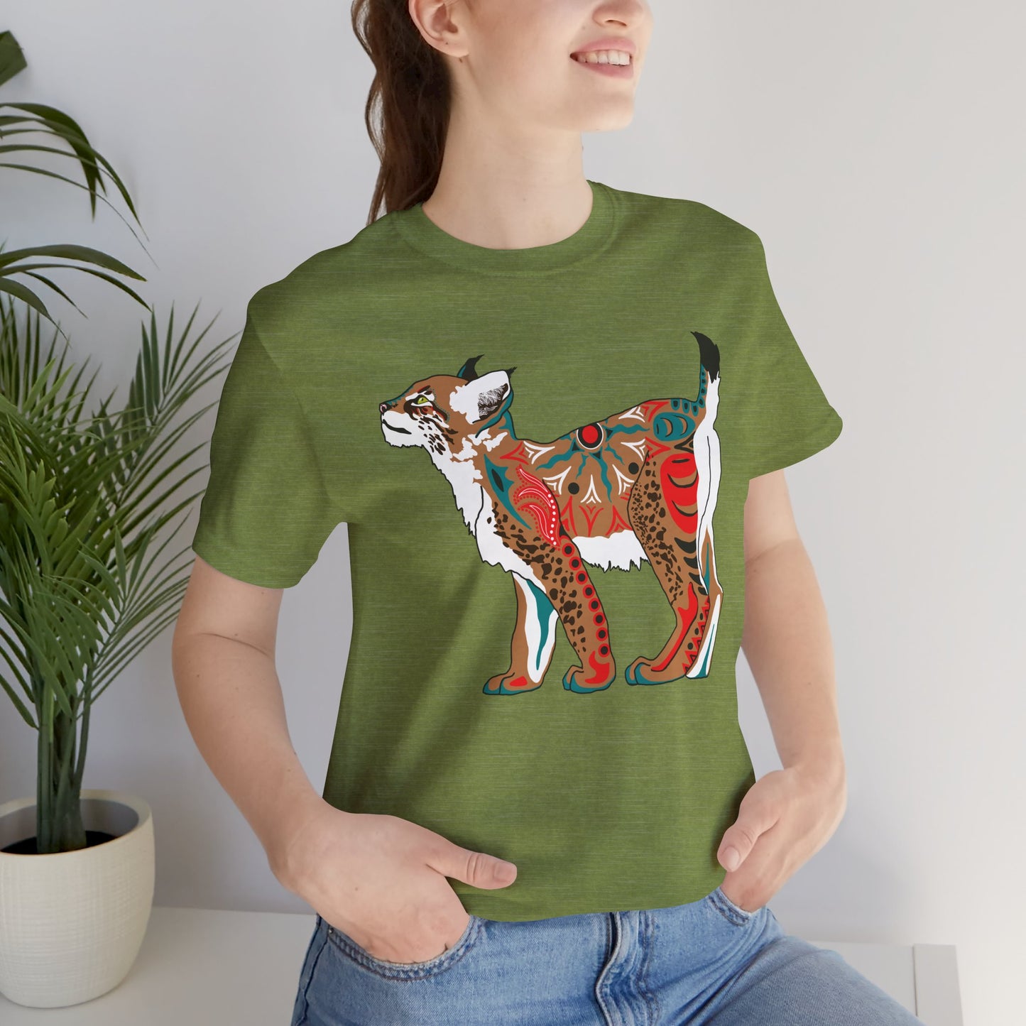 Tan Lynx Kitten T-Shirt