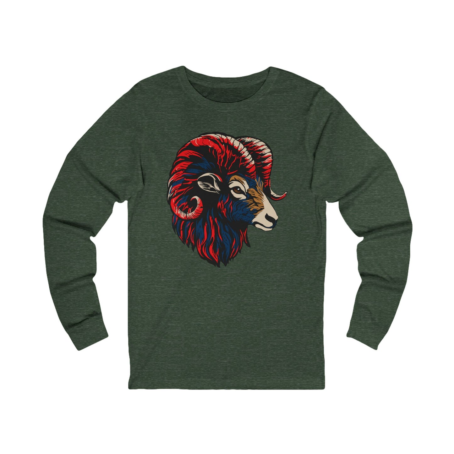 Dall Sheep Icon - Long-Sleeve Tee