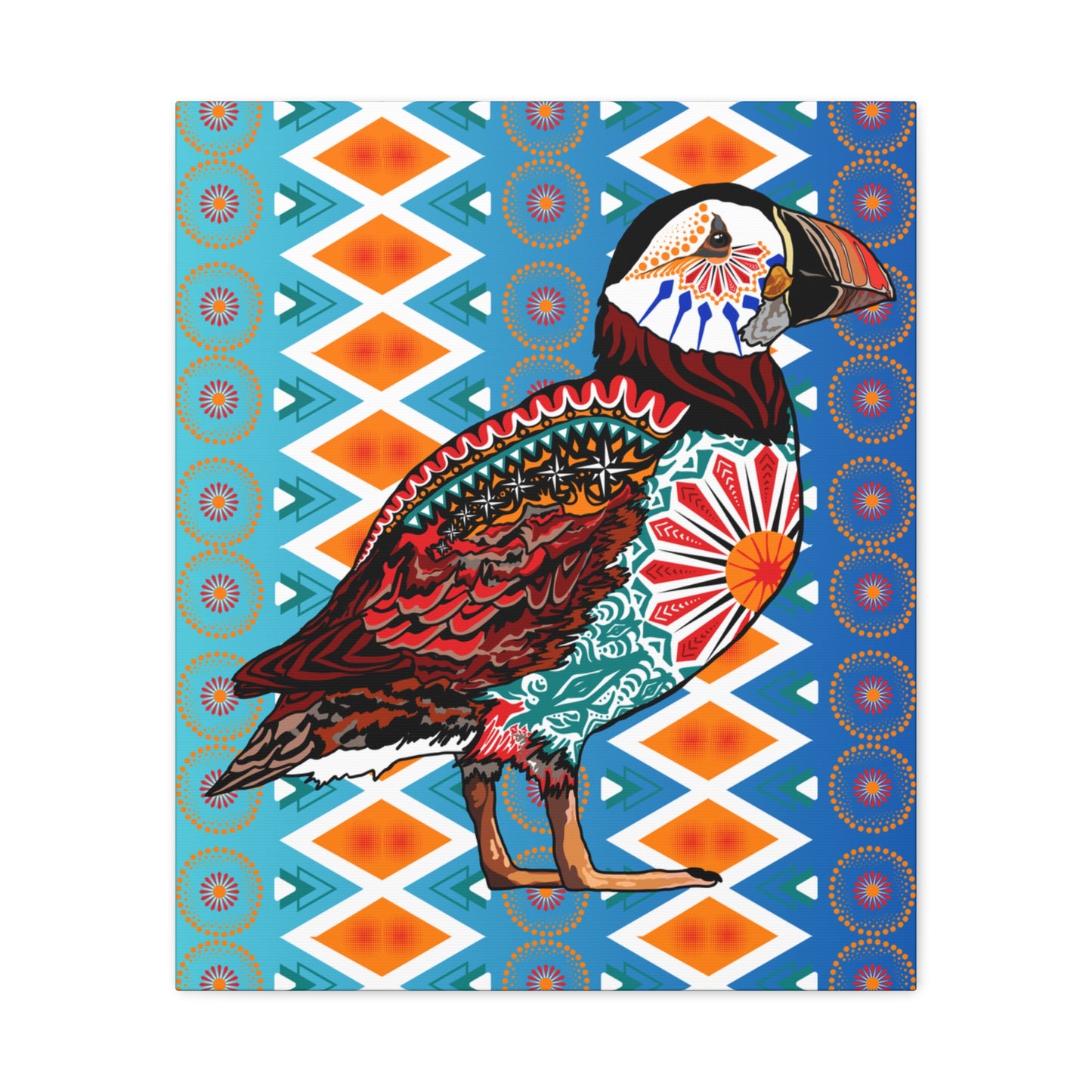 Puffin Canvas