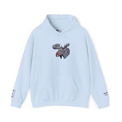 Tribal Moose Hoodie