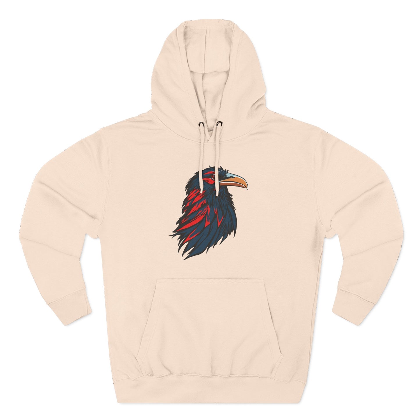 Raven Icon - Fleece Hoodie
