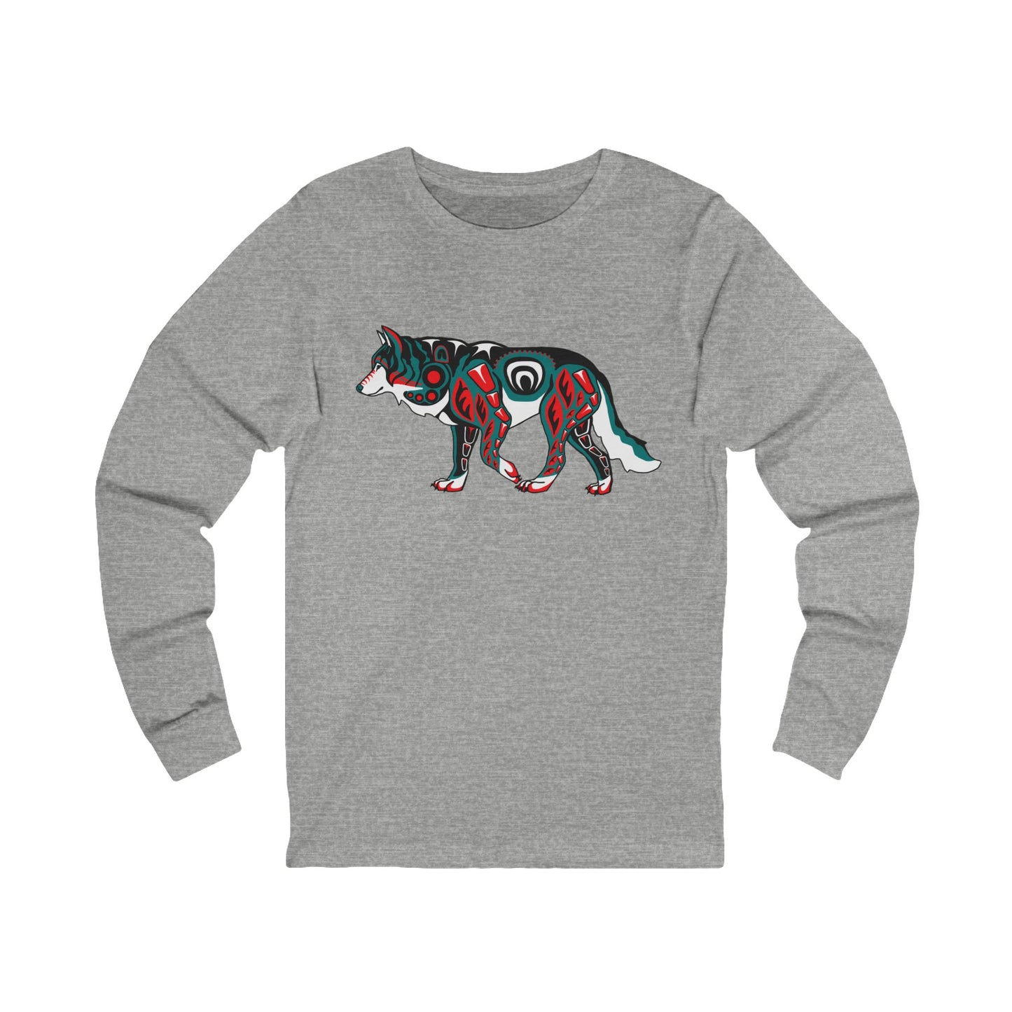 Walking Wolf - Long-Sleeve Tee