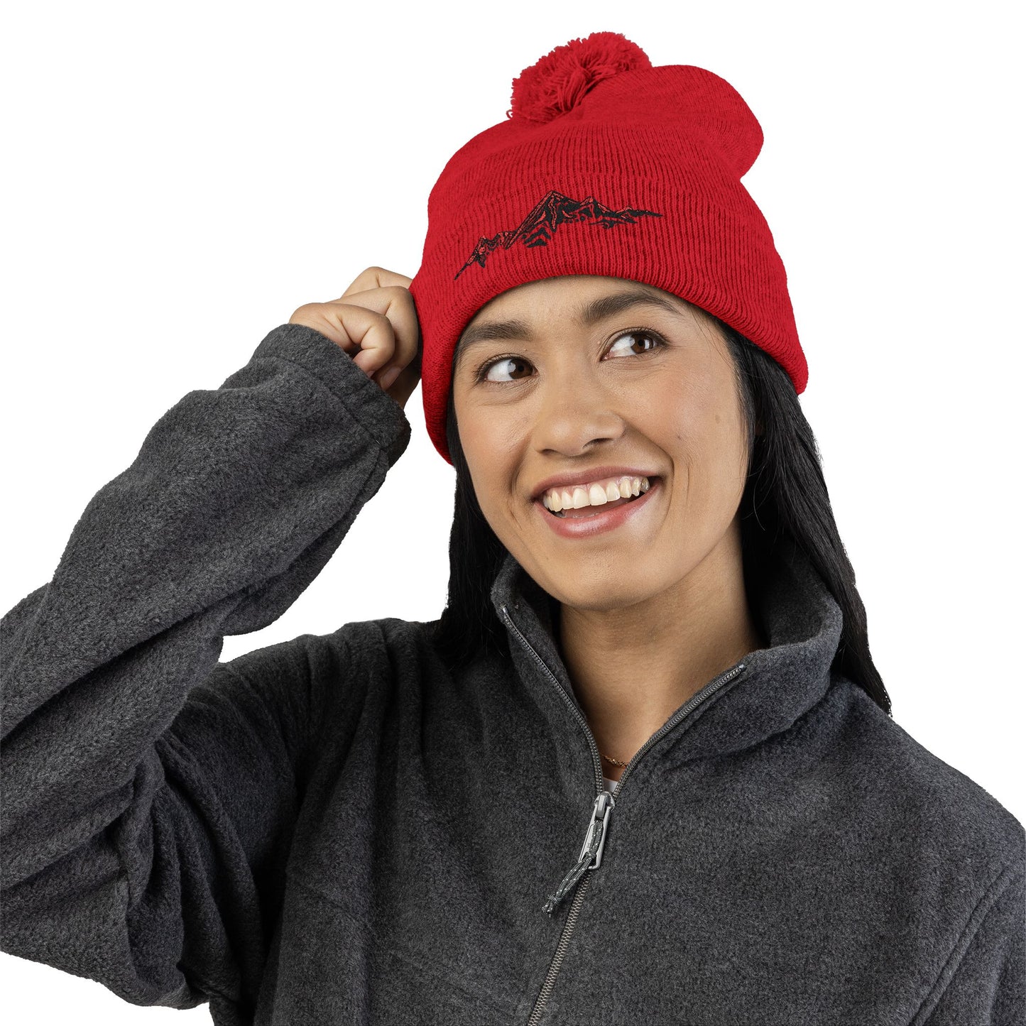Fire Peaks Knit Cap