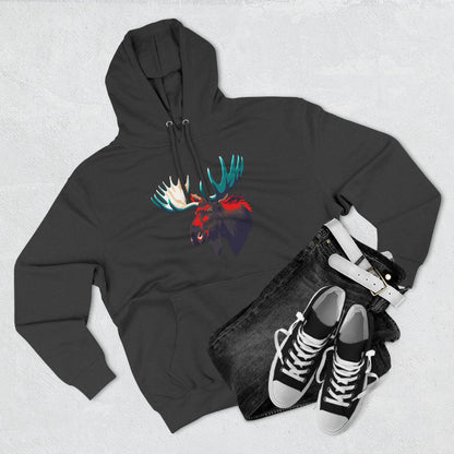 Moose Icon - Fleece Hoodie