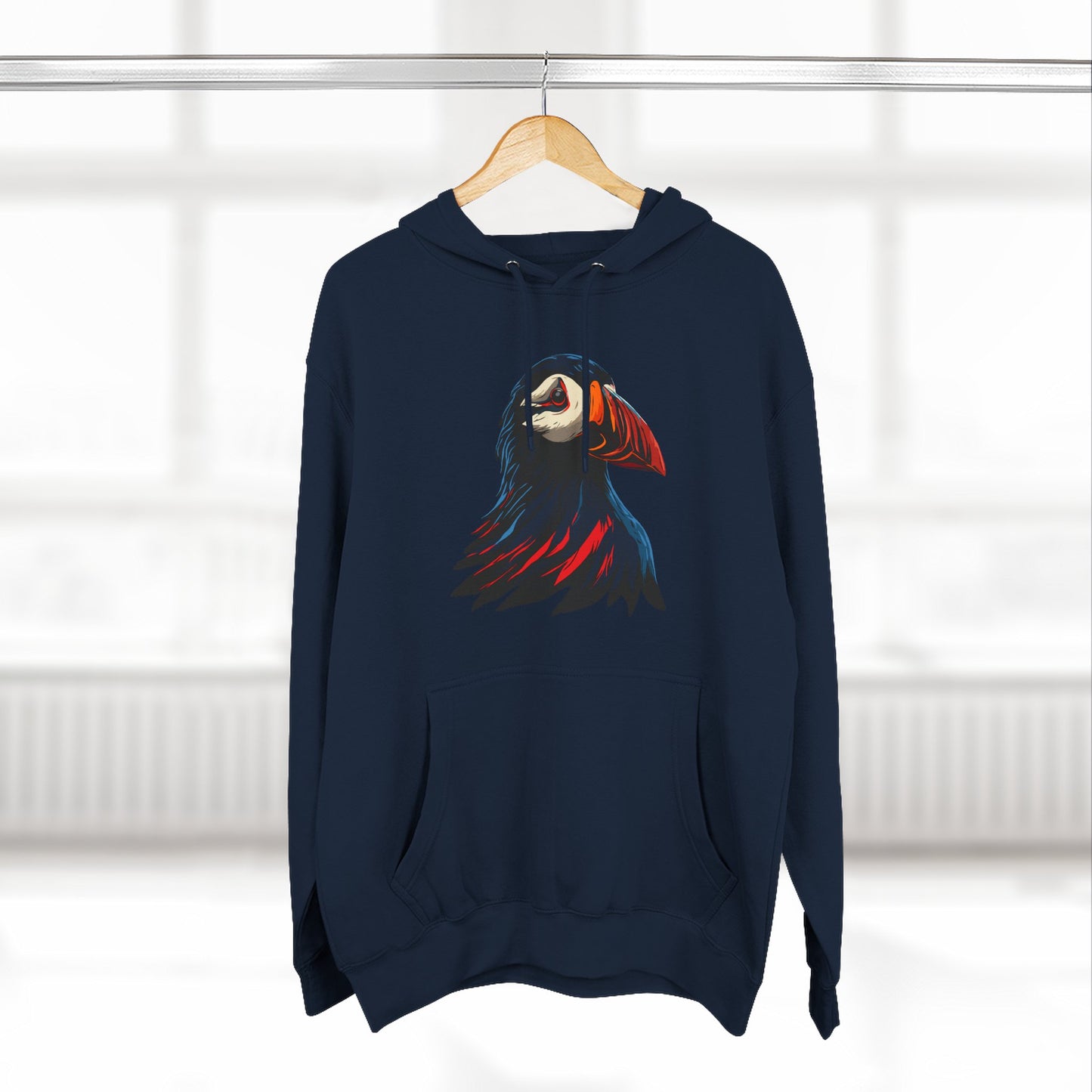 Puffin Icon - Fleece Hoodie