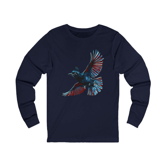 Steller's Jay Icon - Long-Sleeve Tee