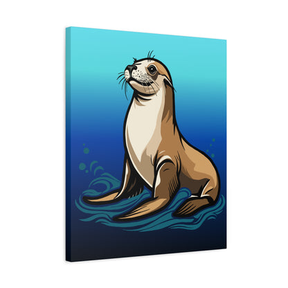 Steller Sea Lion Canvas