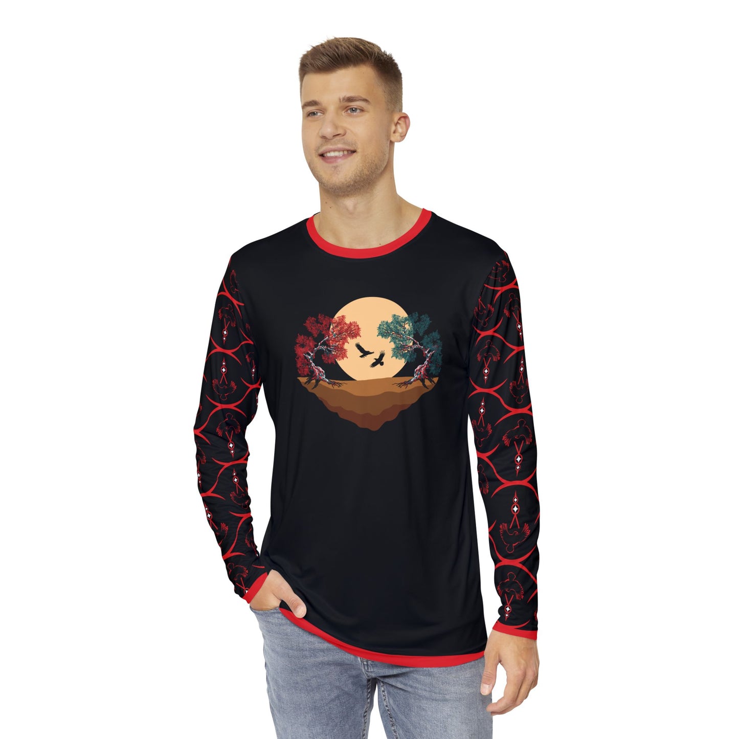 Raven Treescape Long-Sleeve