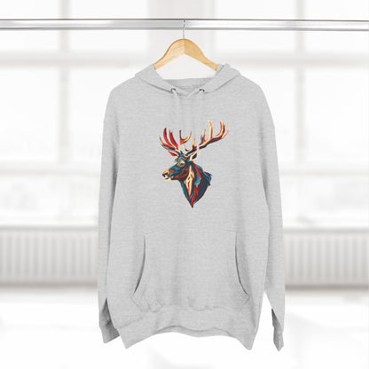 Elk Icon - Fleece Hoodie