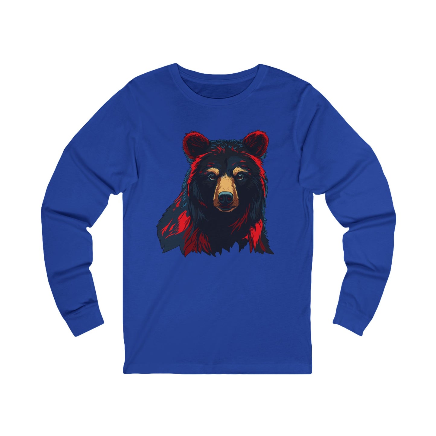 Black Bear Icon - Long-Sleeve Tee