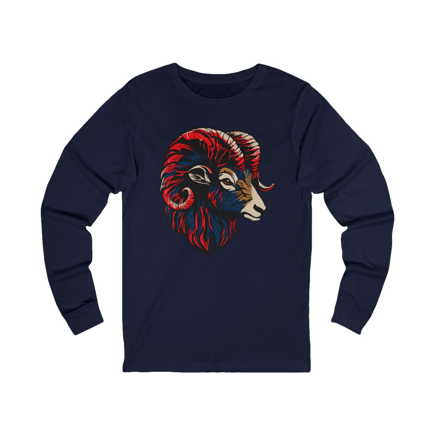 Dall Sheep Icon - Long-Sleeve Tee