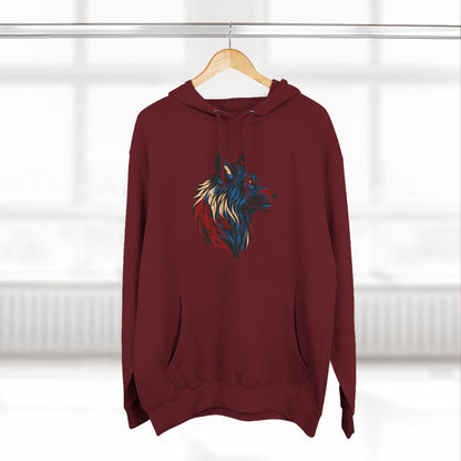 Wolf Icon - Fleece Hoodie