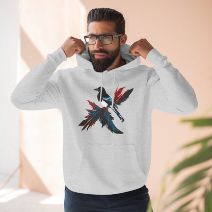 Magpie Icon - Fleece Hoodie