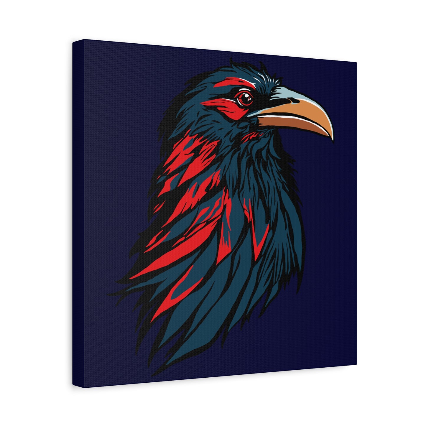 Raven Icon Canvas