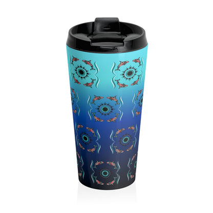 Killer Whale Wallpaper -Travel Mug