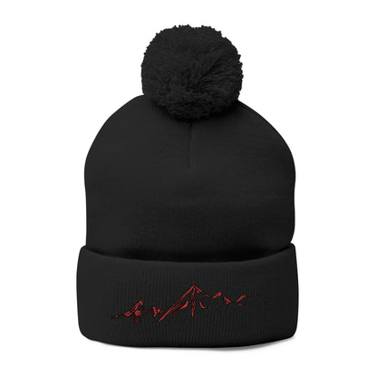 Fire Peaks Knit Cap