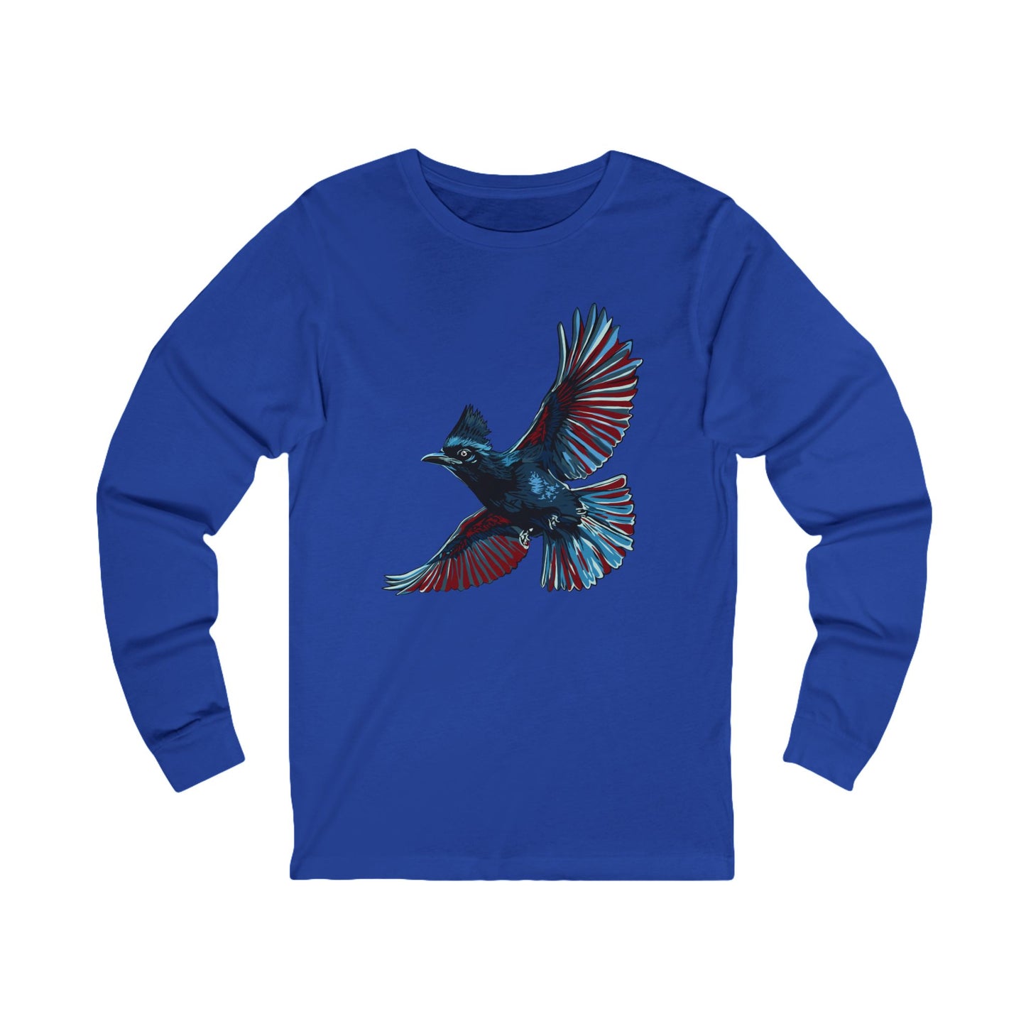Steller's Jay Icon - Long-Sleeve Tee