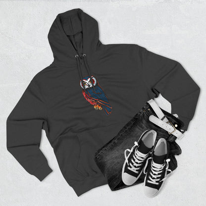 Saw-Whet Owl Icon - Fleece Hoodie