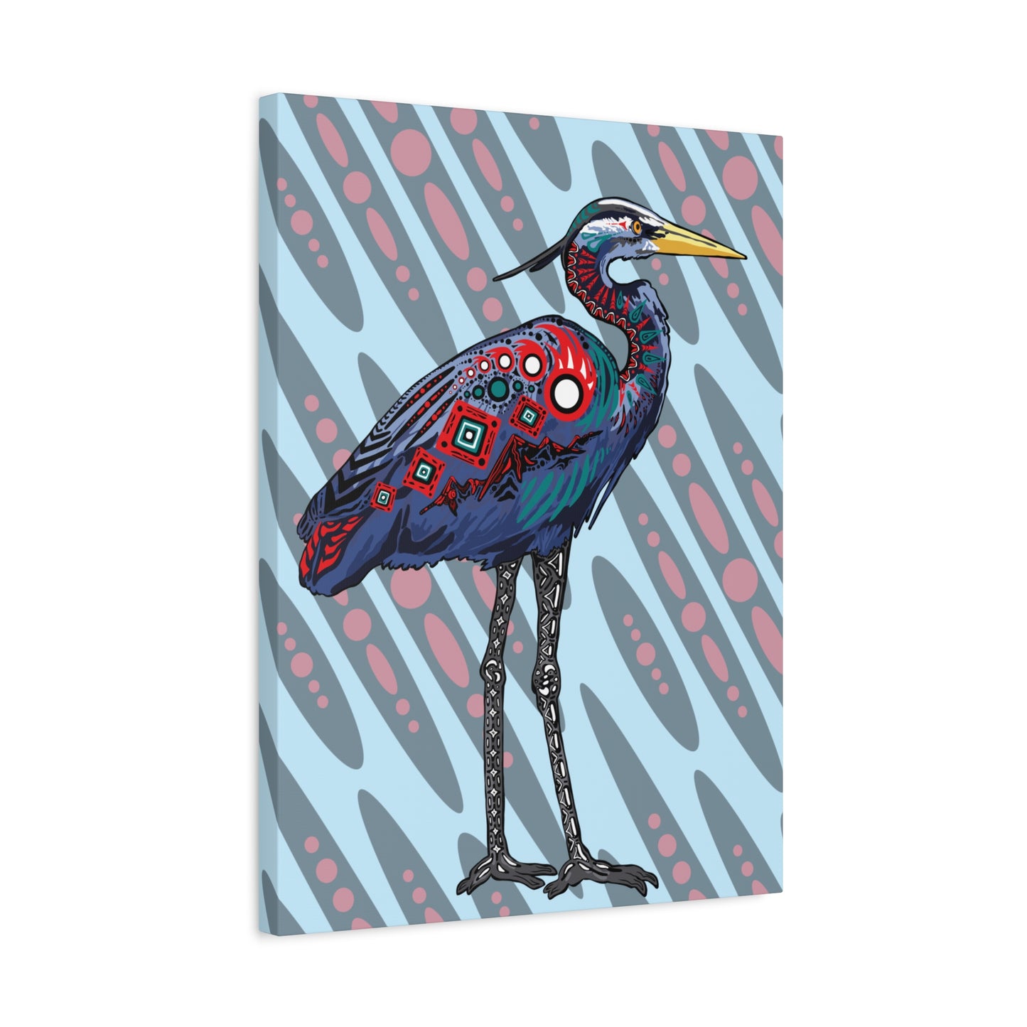 Great Blue Heron Canvas