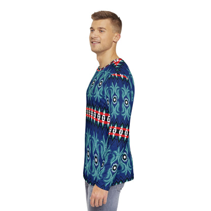 Icy Pattern Long-Sleeve