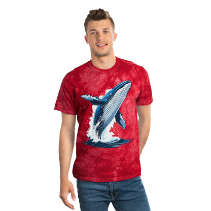 Humpback Whale Tie-Dye Tee