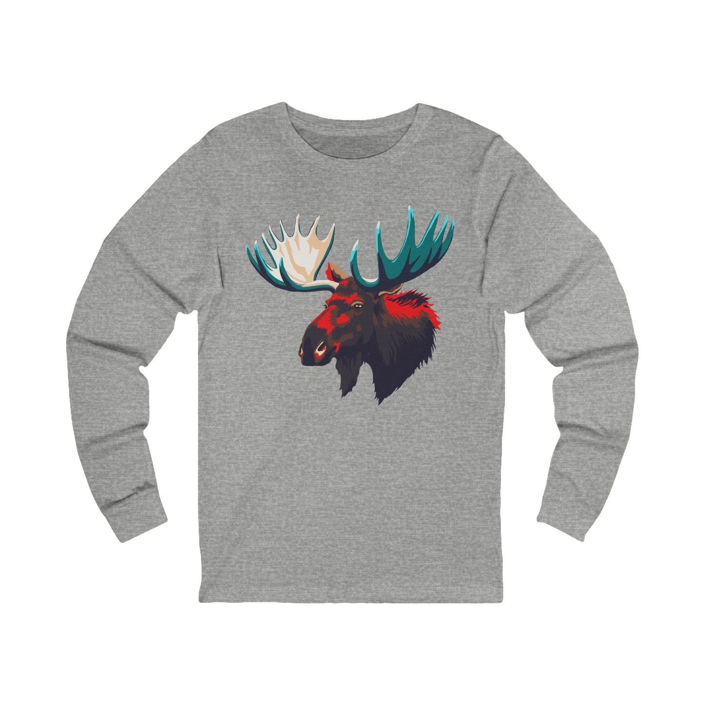 Moose Icon - Long-Sleeve Tee
