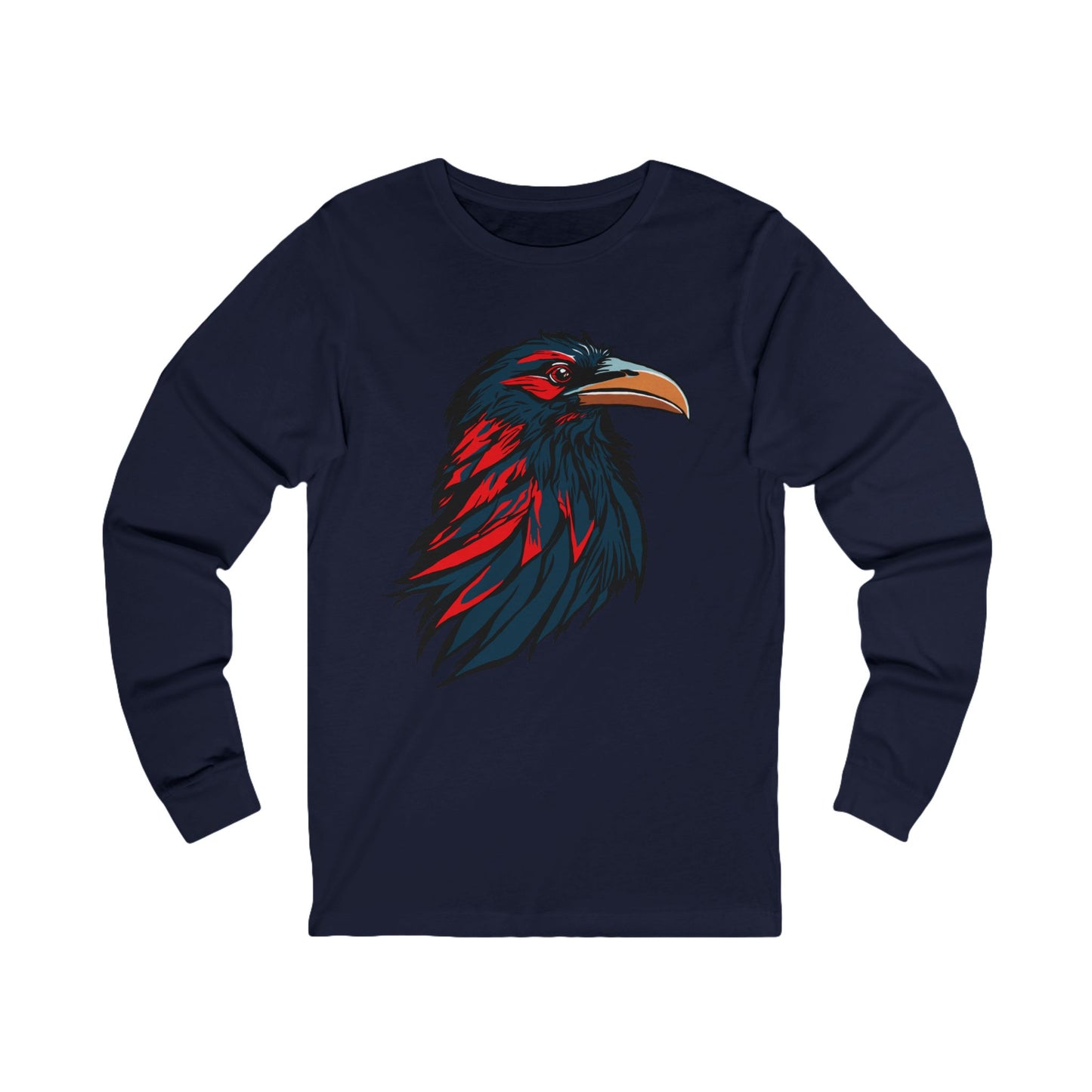 Raven Icon - Long-Sleeve Tee