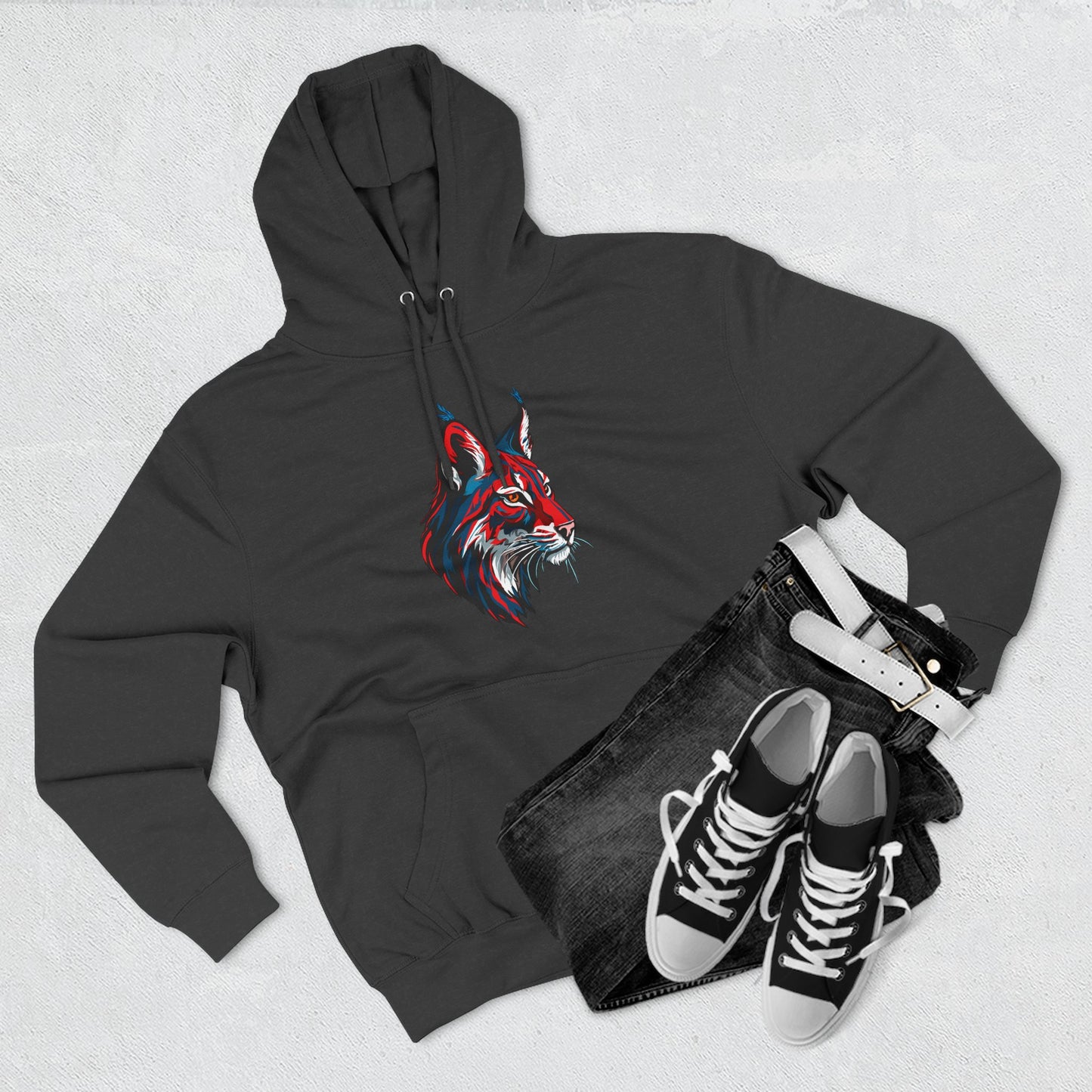 Lynx Icon - Fleece Hoodie