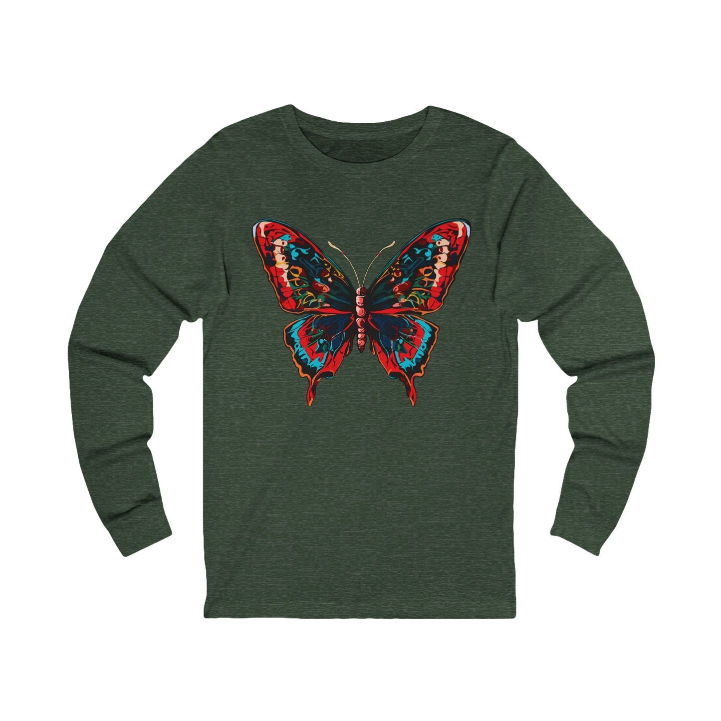 Butterfly Icon - Long-Sleeve Tee