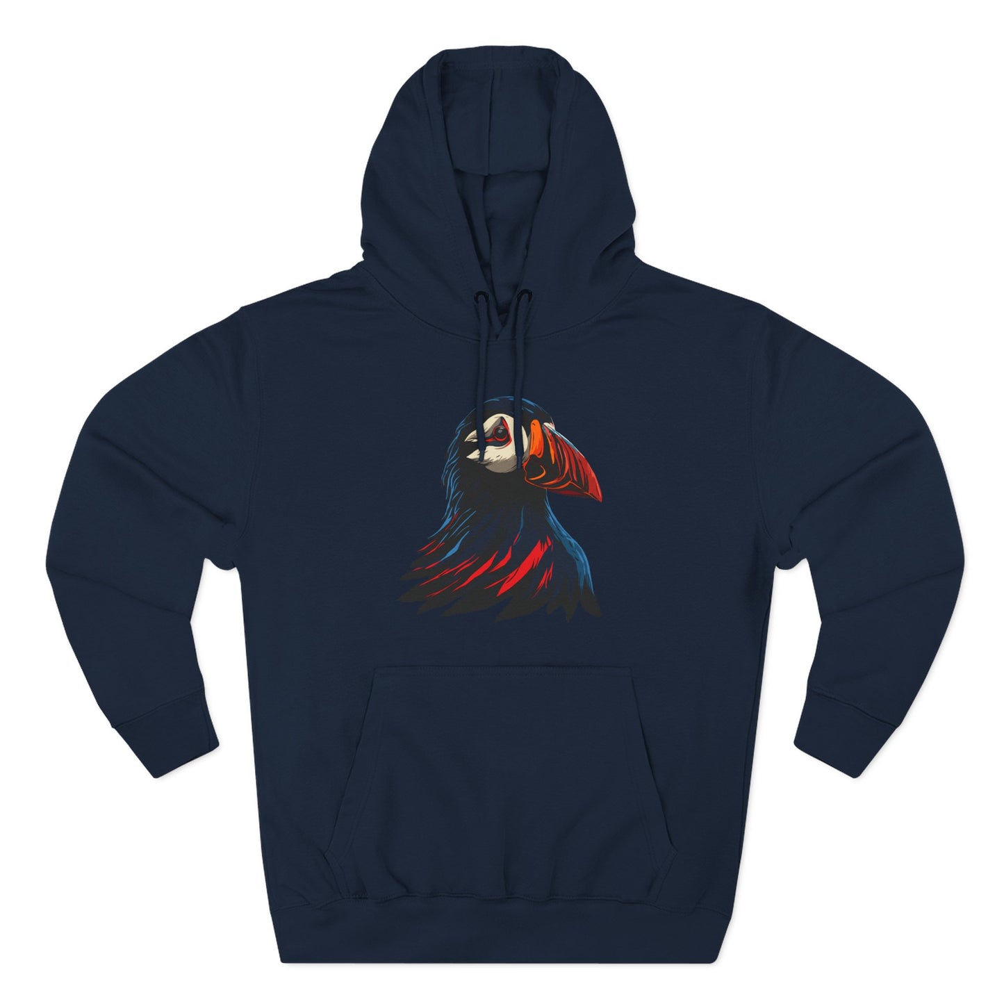 Puffin Icon - Fleece Hoodie