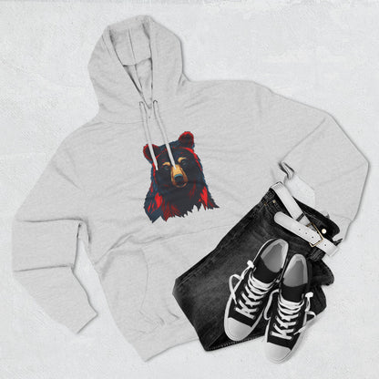 Black Bear Icon - Fleece Hoodie