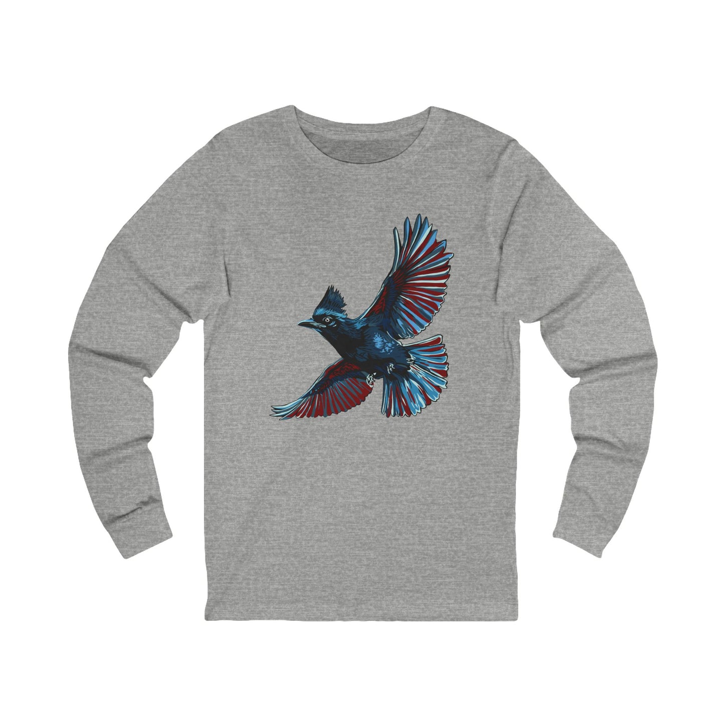 Steller's Jay Icon - Long-Sleeve Tee