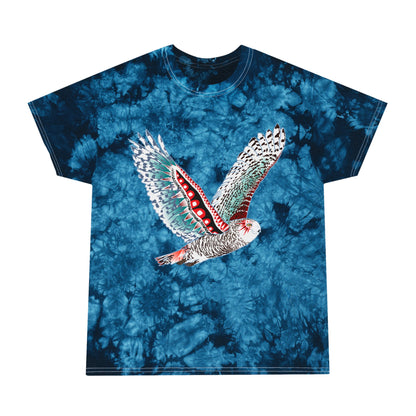 Snowy Owl Tie-Dye Tee